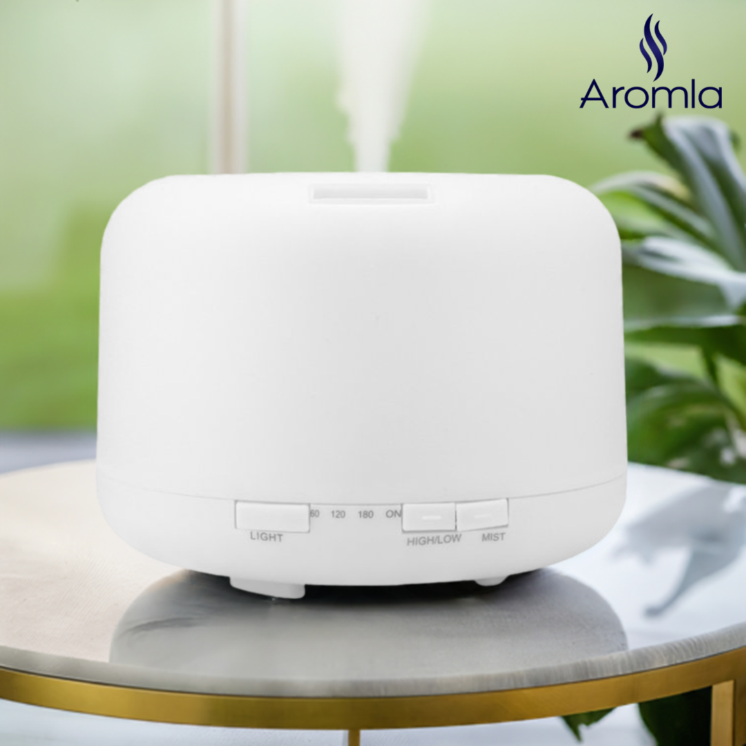 Aromla Ultrasonic Air Humidifier, 7-in-1 for Home and Office, Runtime of 6+ Hours