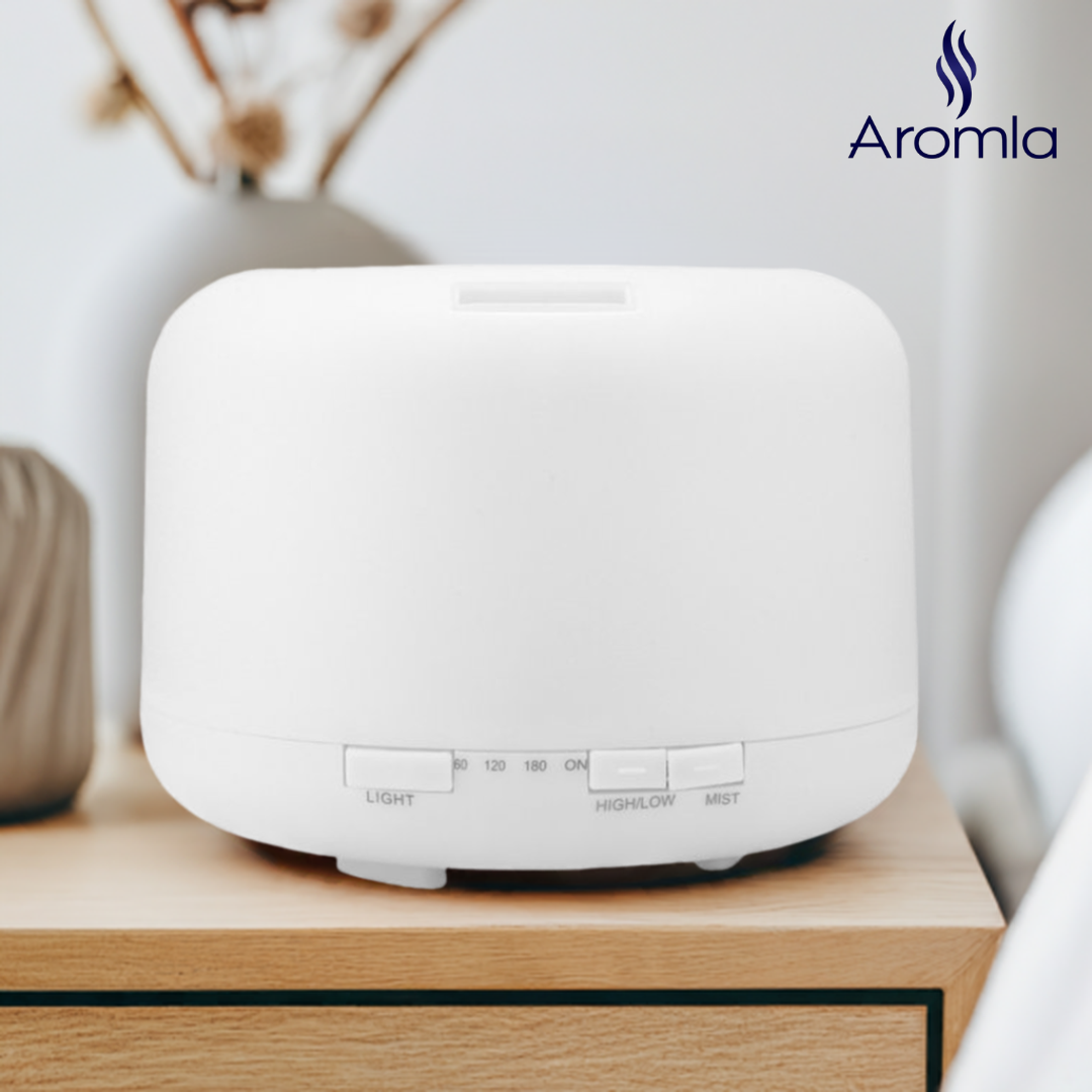 Aromla Ultrasonic Air Humidifier, 7-in-1 for Home and Office, Runtime of 6+ Hours